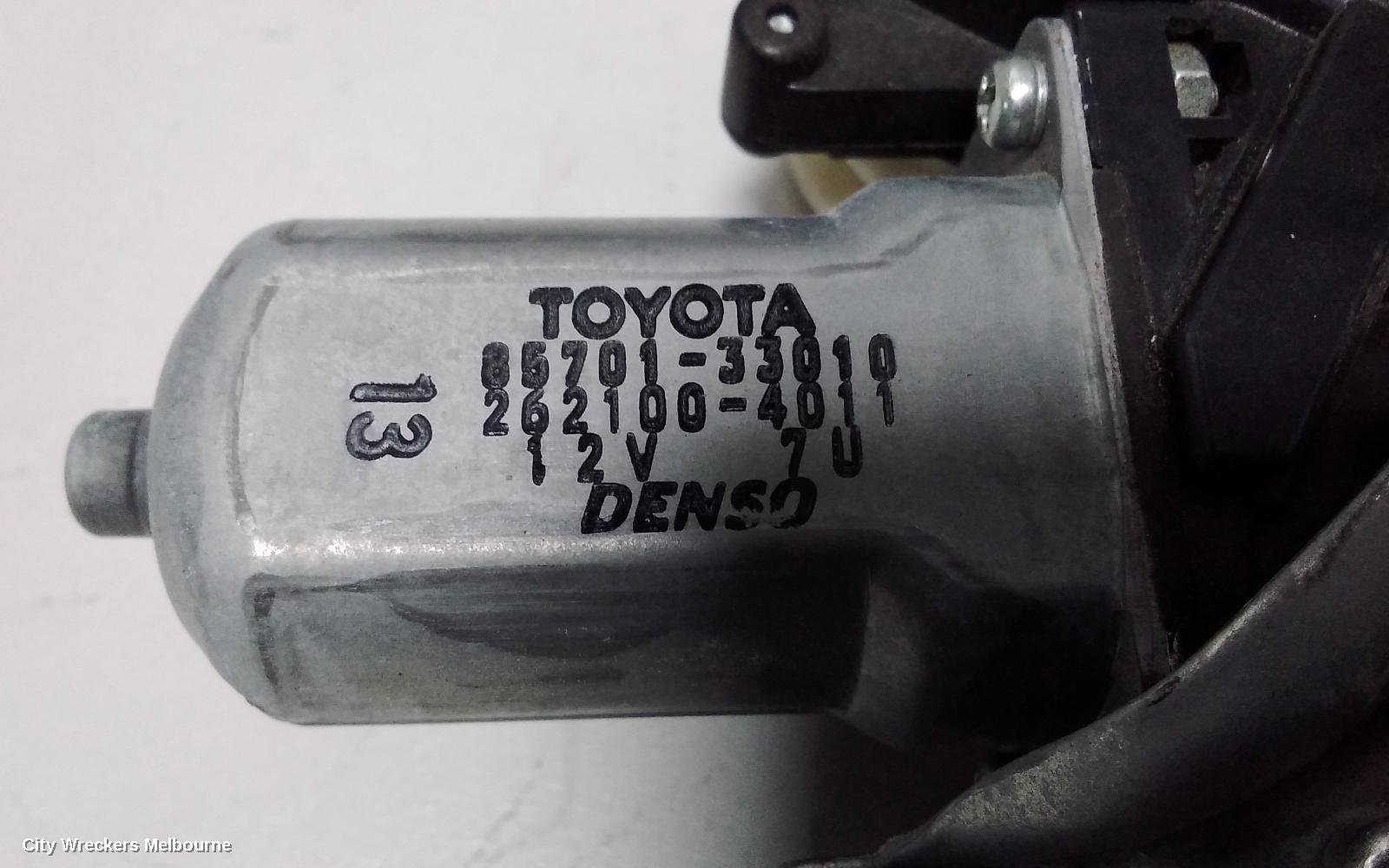 TOYOTA TARAGO RIGHT FRONT WINDOW REG/MOTOR, ACR50R, POWER, 03/2006 - 06/2020 - Image 3