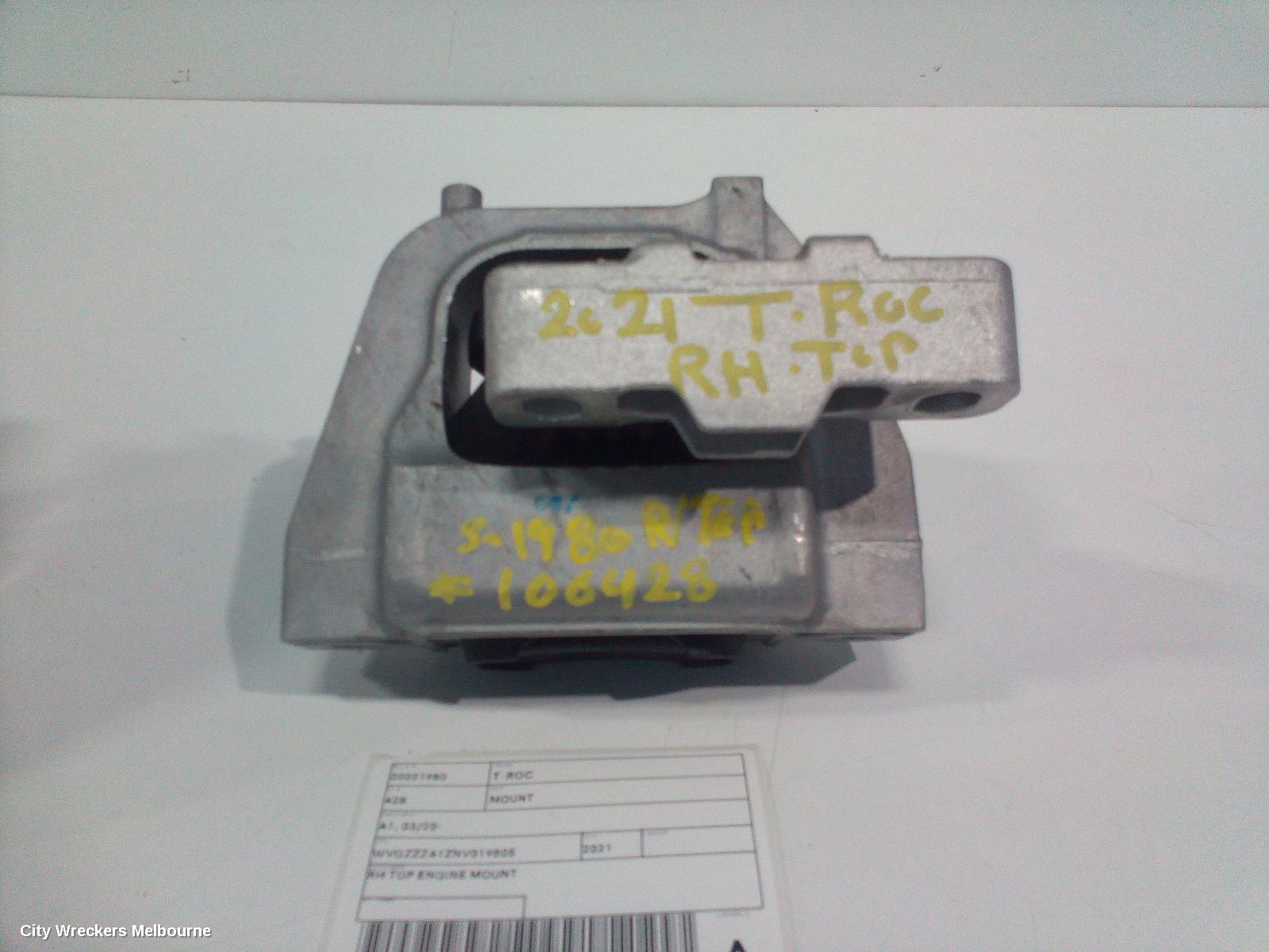 VOLKSWAGEN T-ROC MOUNT, A1, 03/2020 - 12/2025 - Image 1