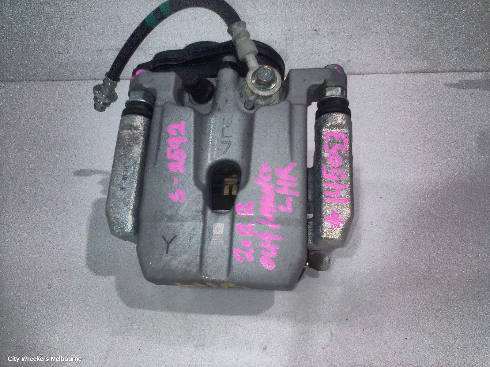 MITSUBISHI OUTLANDER CALIPER, LH REAR, 4WD, ZM, 08/2021 ONWARDS - Image 2
