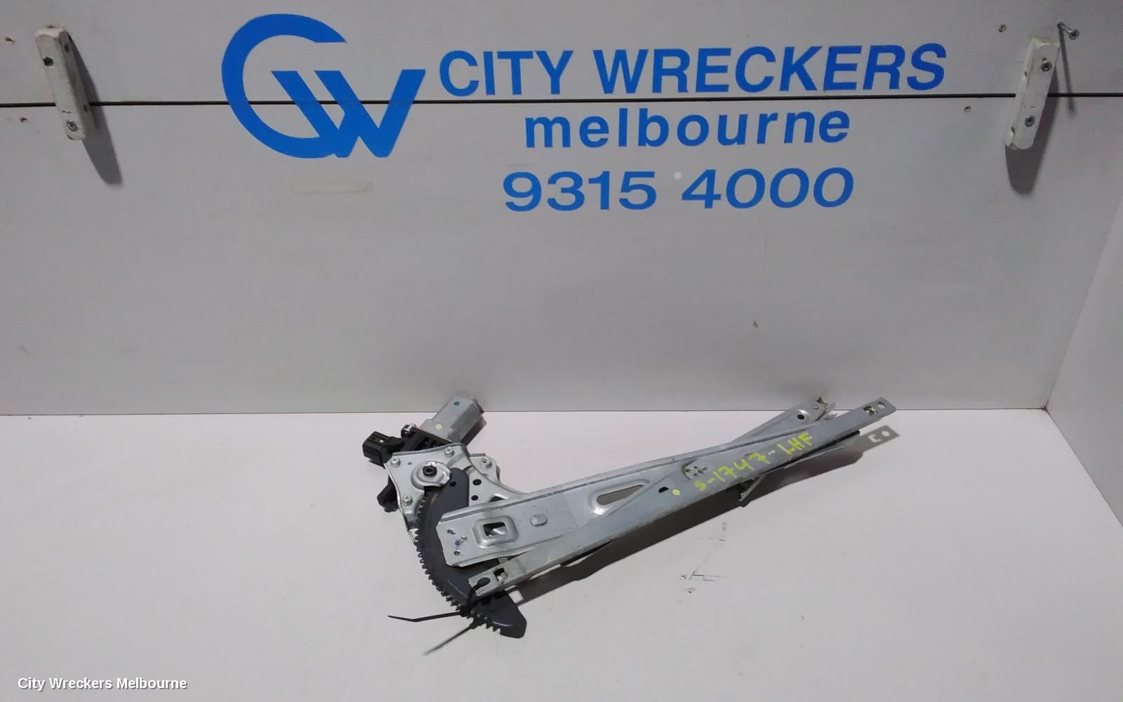 HOLDEN COLORADO LEFT FRONT WINDOW REG/MOTOR, RG, DOOR REG ASSY (REG AND MOTOR), 07/2016 - 12/2020 - Image 1