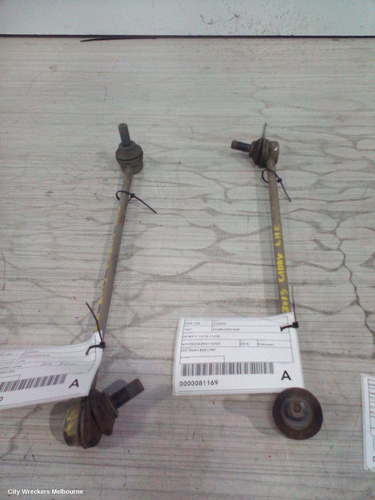 VOLKSWAGEN CADDY STABILISER BAR, 2K MY11 12/2010 - 11/2015 - Image 2