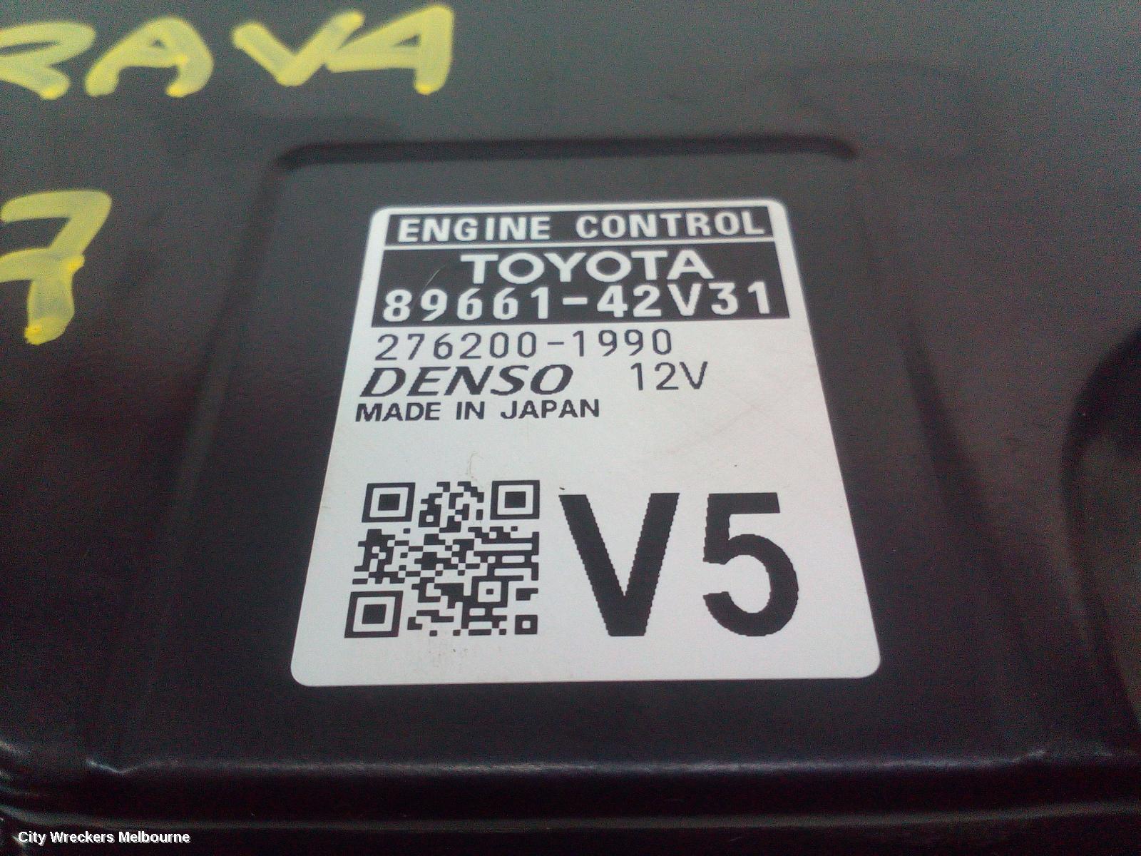 TOYOTA RAV4 ECU, ENGINE ECU, 2.0, 3ZR-FE, PETROL, AUTO T/M, ECU ONLY, ZSA42R, 12/2012 - 11/2018 - Image 3