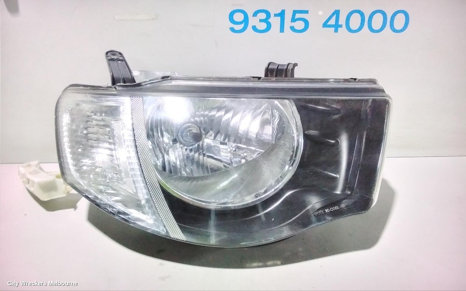 MITSUBISHI TRITON RIGHT HEADLAMP, MN, HALOGEN TYPE, 08/2009 - 04/2015 - Image 2