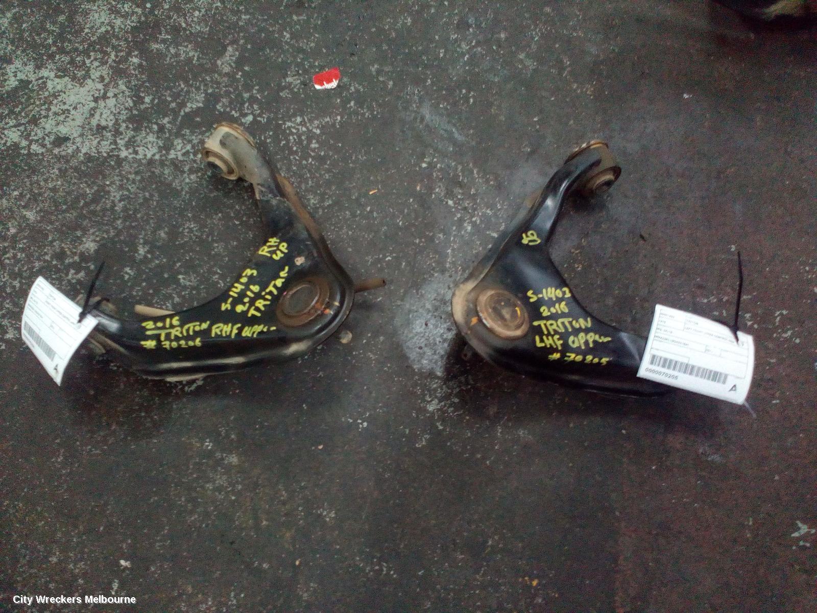 MITSUBISHI TRITON LEFT FRONT UPPER CONTROL ARM, 2WD/4WD, MQ, 04/2015 ONWARDS - Image 2
