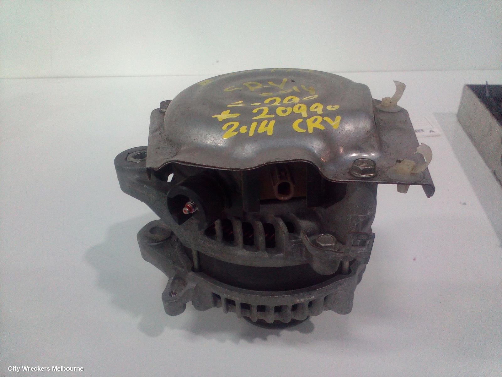 HONDA CRV ALTERNATOR, PETROL, 2.0, R20A, RM, 11/2012 - 04/2017 - Image 1