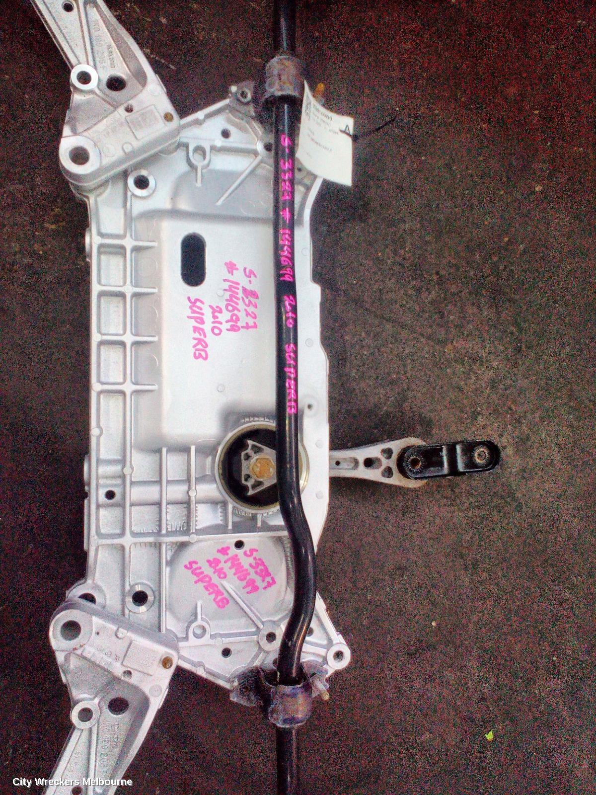 SKODA SUPERB FRT XMEMBER/CRADLE, 3T, 03/2009 - 12/2015 - Image 3