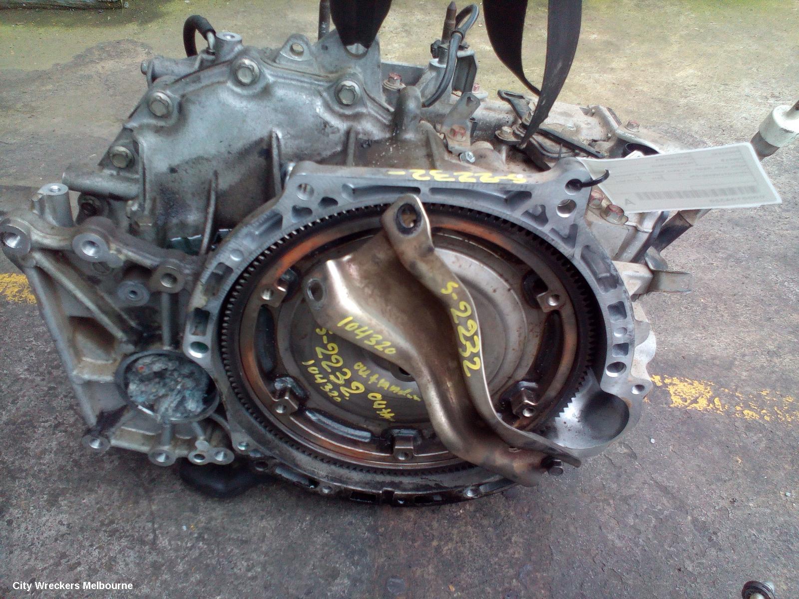 MITSUBISHI OUTLANDER TRANS/GEARBOX, AUTO, AWD, DIESEL, 2.2, 4N14, TURBO, NO TRANSFER CASE, ZJ-ZL, 10/2012 - 07/2021 - Image 2