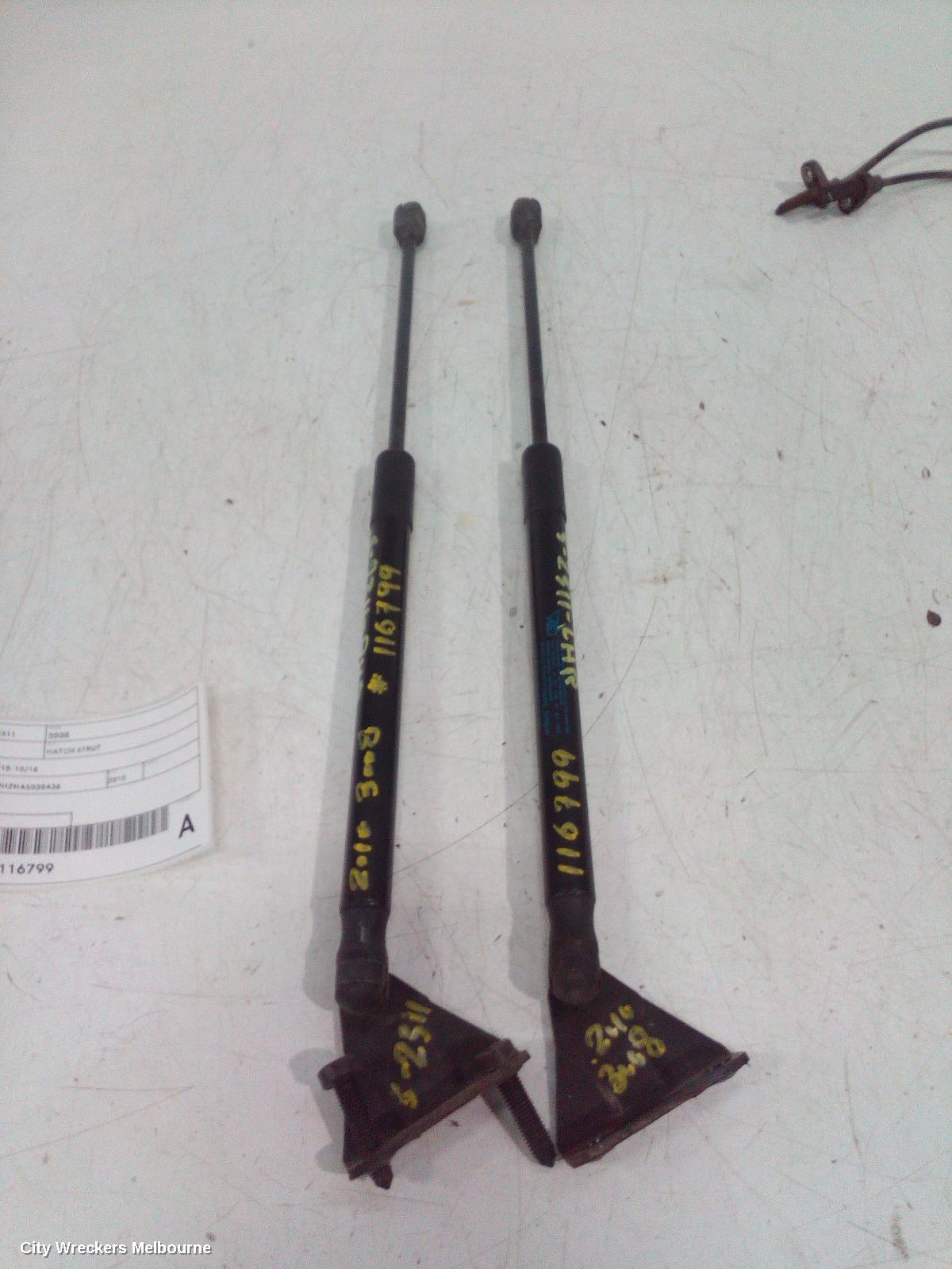 PEUGEOT 3008 HATCH STRUT, T8, 05/2010 - 10/2016 - Image 2