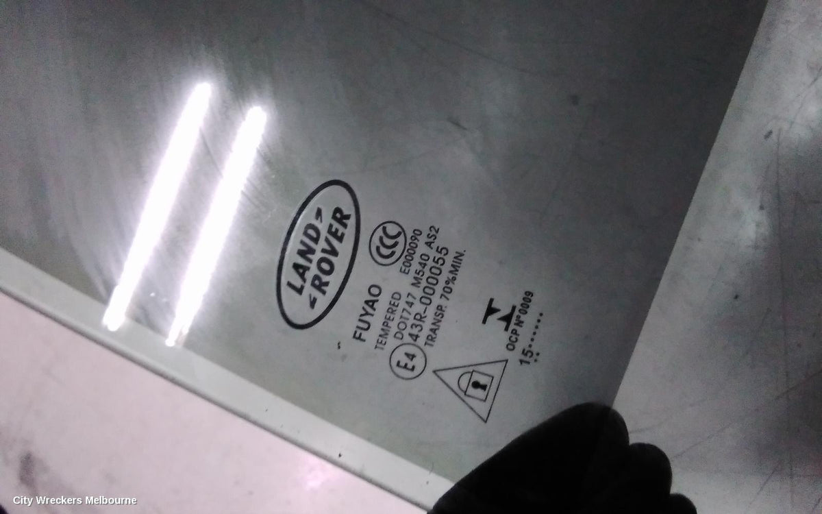 LAND ROVER DISCOVERY SPORT LEFT REAR DOOR WINDOW, L550, 01/2015 ONWARDS - Image 1