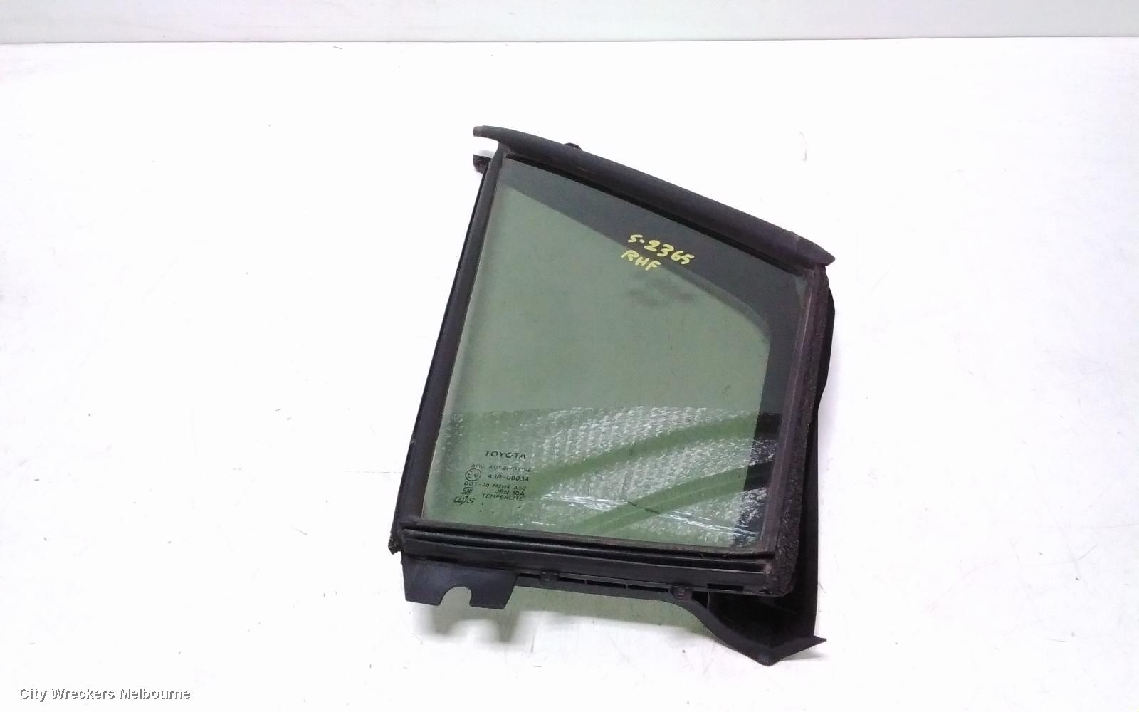 TOYOTA HIACE RIGHT REAR 1/4 DOOR GLASS, 300 SERIES, 02/2019 ONWARDS - Image 1