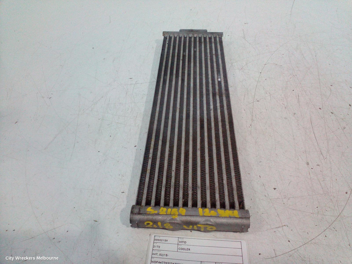 MERCEDES VITO COOLER, 447, TRANSMISSION OIL COOLER, DIESEL, 2.1, TURBO, 03/2015 - 02/2022 - Image 1