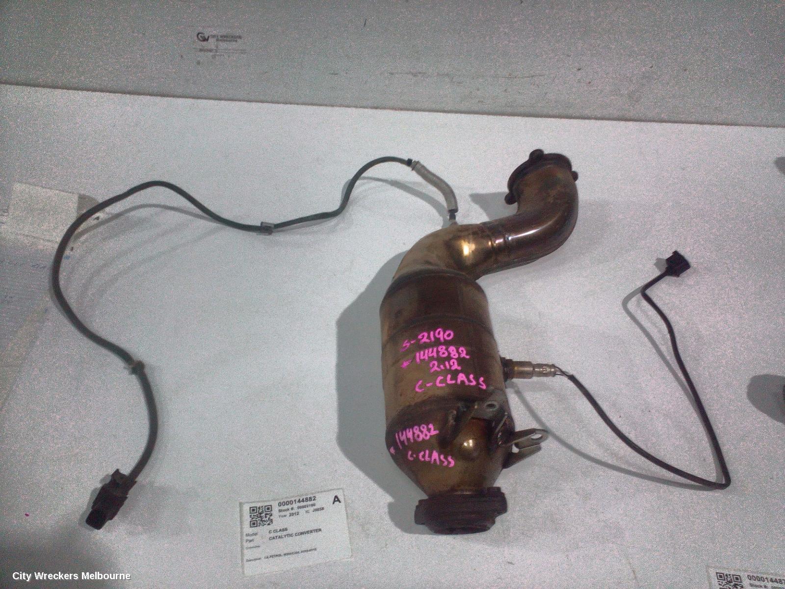 MERCEDES C CLASS CATALYTIC CONVERTER, 1.8, PETROL, W204/C204, 01/2010 - 01/2015 - Image 2