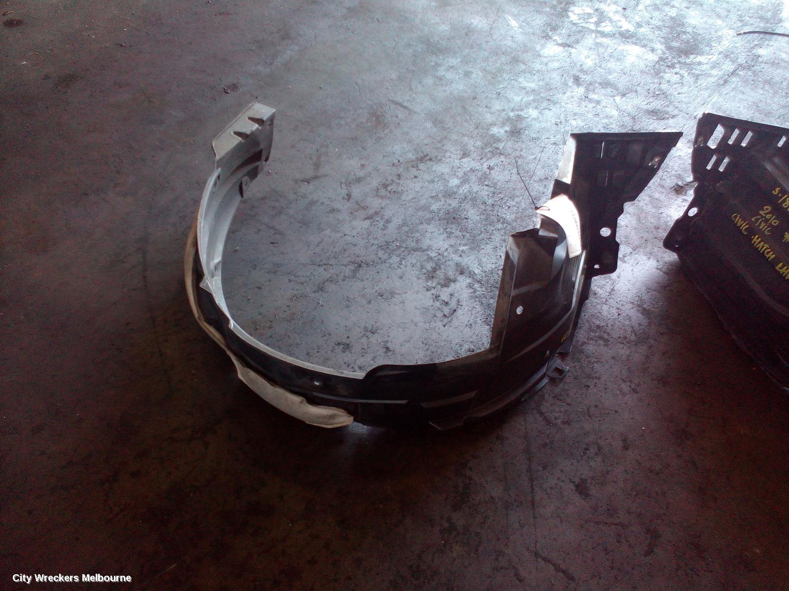 HONDA CIVIC RIGHT GUARD LINER, 8TH GEN, 3DR HATCH, 07/2007 - 12/2011 - Image 1