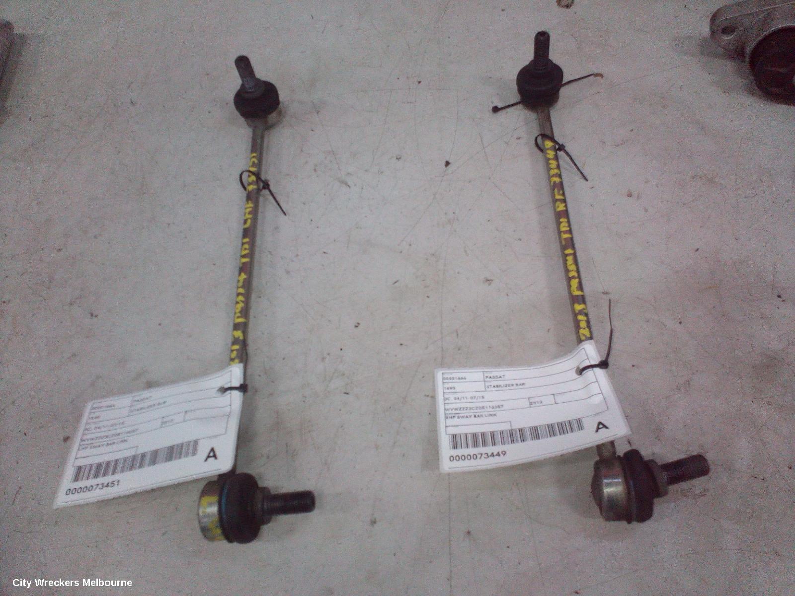 VOLKSWAGEN PASSAT STABILISER BAR, 3C, 04/2011 - 07/2015 - Image 2