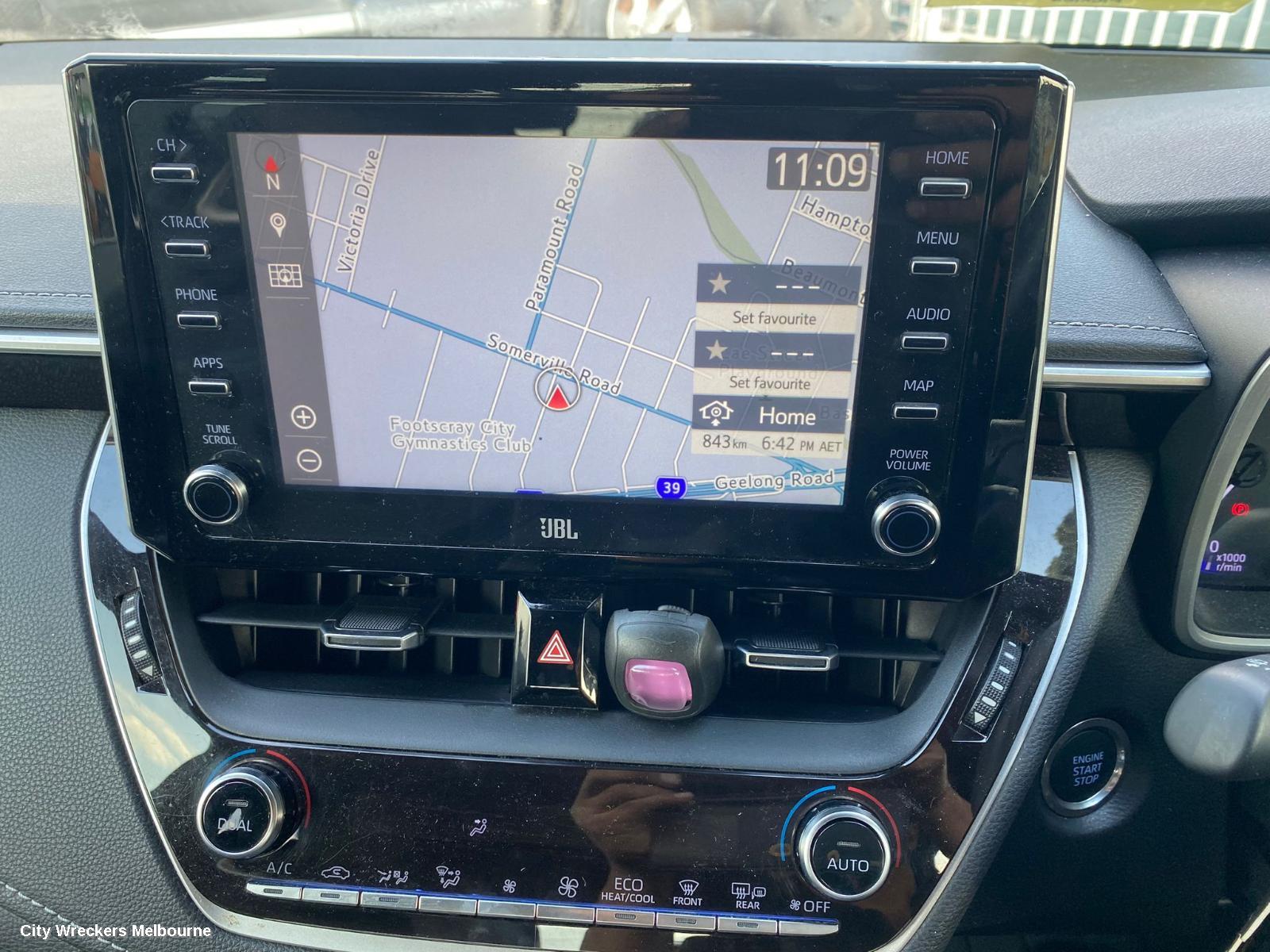 TOYOTA COROLLA RADIO/CD/DVD/SAT/TV, E210, DISPLAY UNIT, 8IN TOUCHSCREEN, NON SAT NAV TYPE, 07/2018 ONWARDS - Image 3