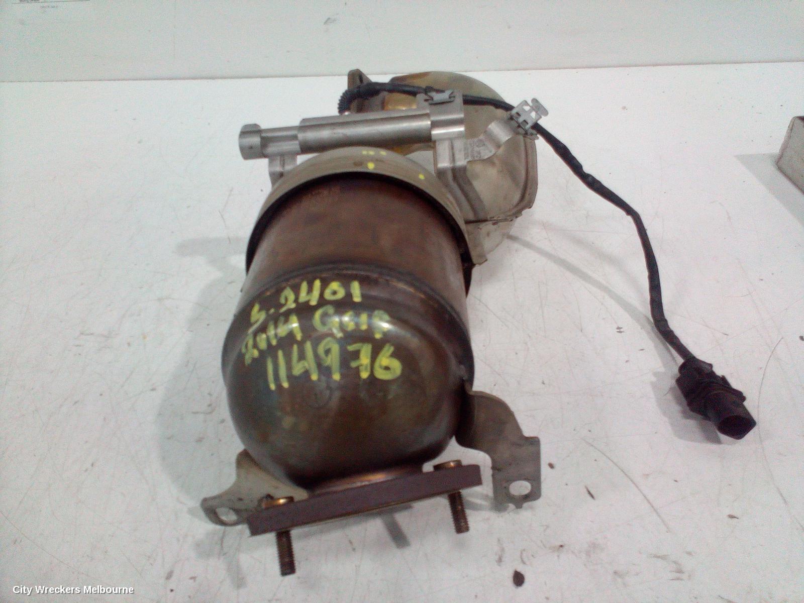 VOLKSWAGEN GOLF CATALYTIC CONVERTER, DOWNPIPE-CAT TYPE, 1.4, PETROL, CTHD/CAVD CODE, GEN 6, 10/2008 - 01/2016 - Image 1