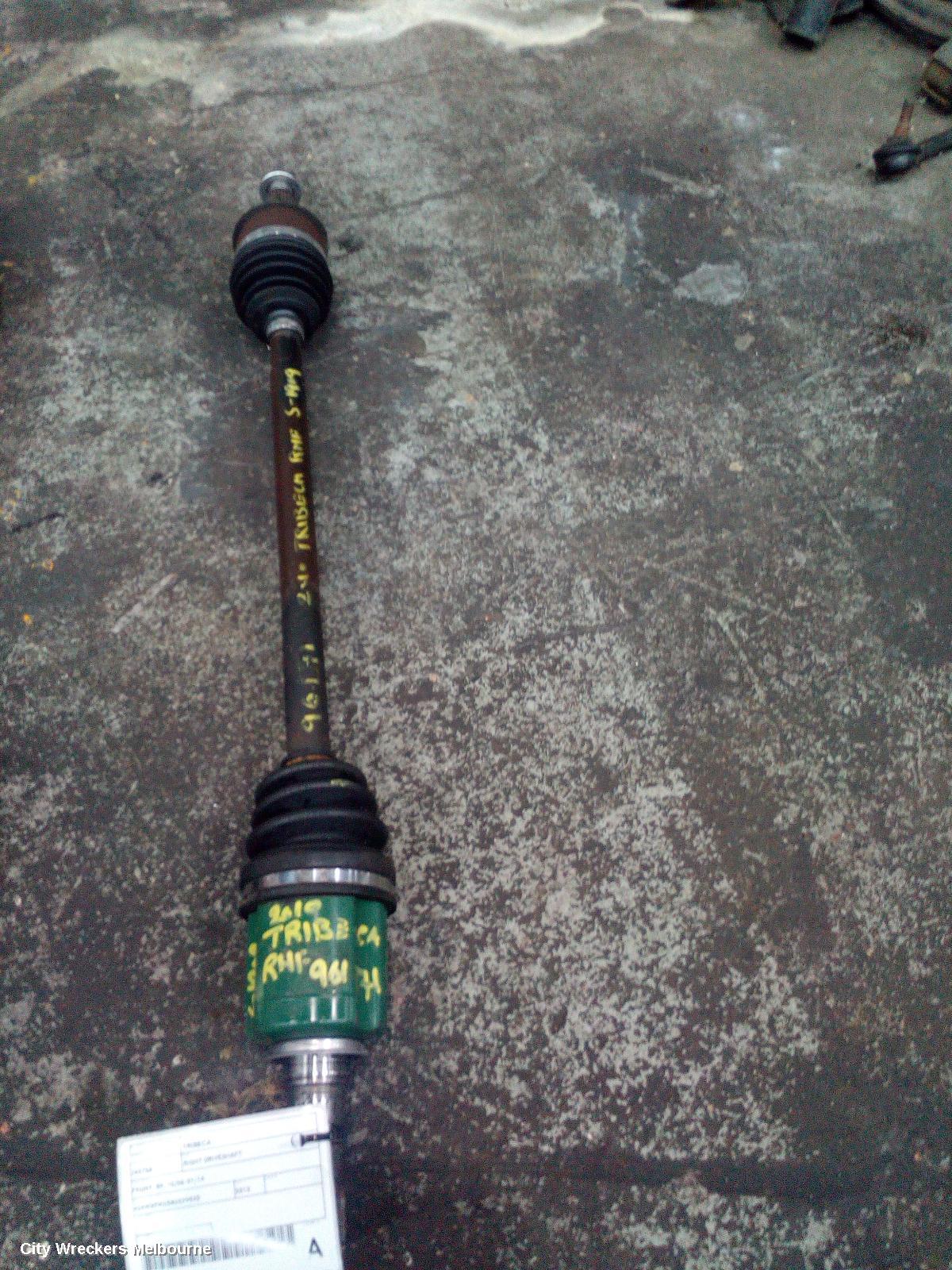 SUBARU TRIBECA RIGHT DRIVESHAFT, FRONT, B9, 10/2006 - 01/2014 - Image 2