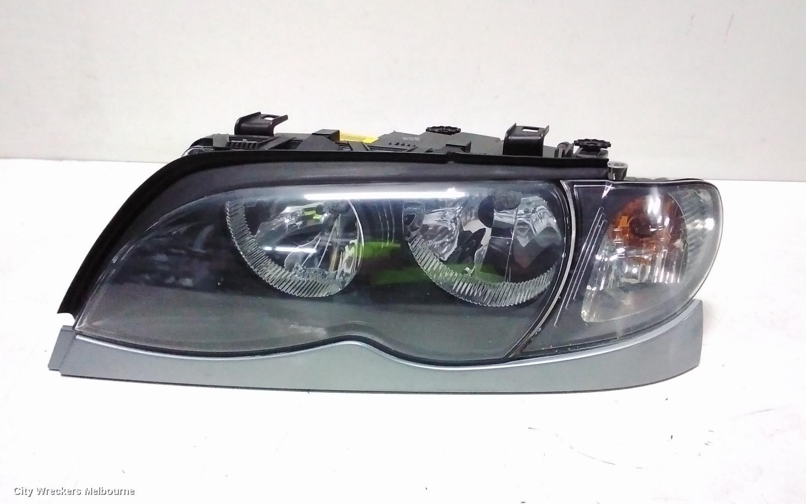 BMW 3 SERIES LEFT HEADLAMP, E46, CPE/CAB, STANDARD, AMBER FLASHER, 03/2003 - 07/2006 - Image 2