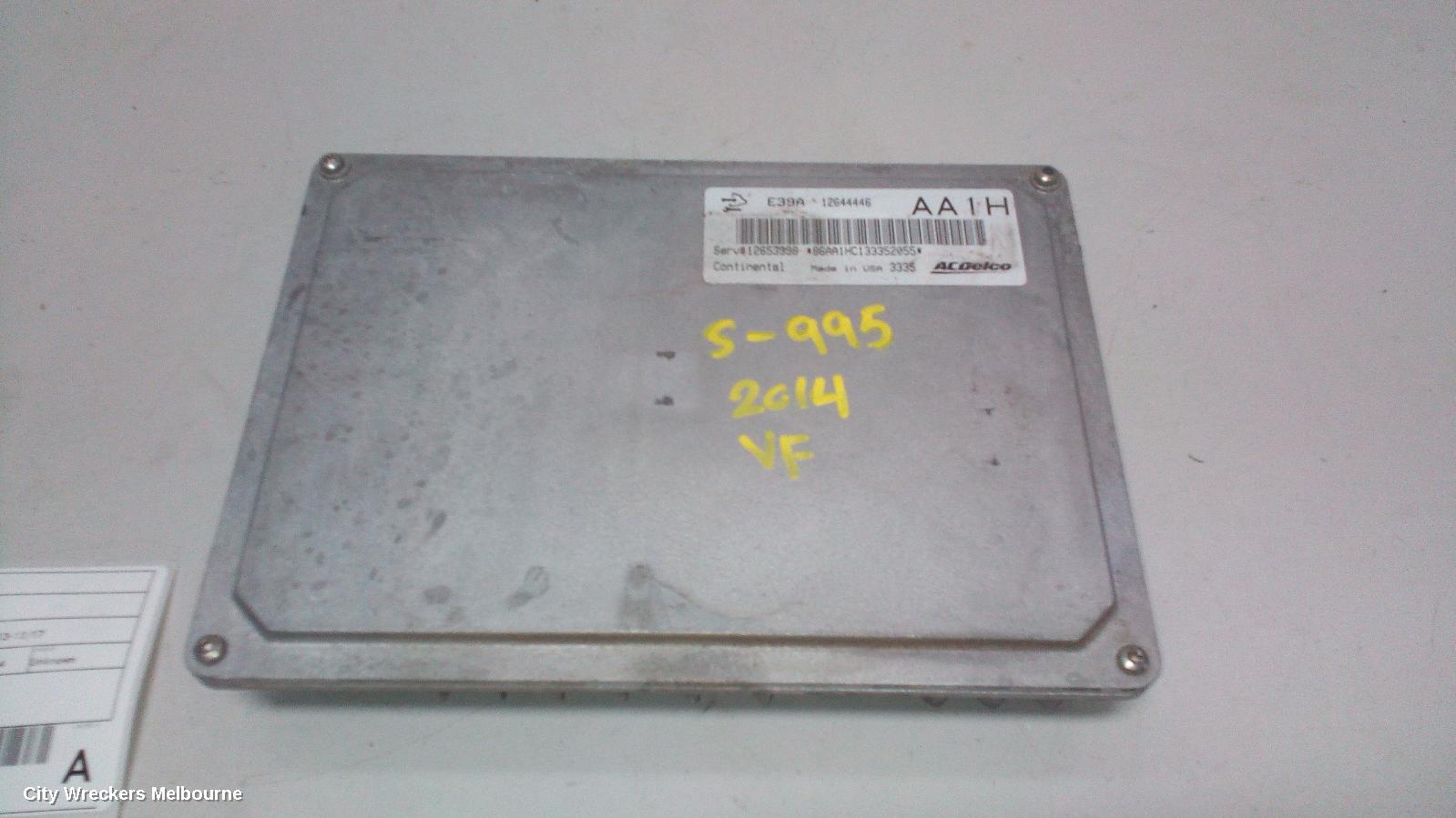 HOLDEN COMMODORE ECU, ENGINE ECU, V6, ECU ONLY, VF, 05/2013 - 12/2017 - Image 3