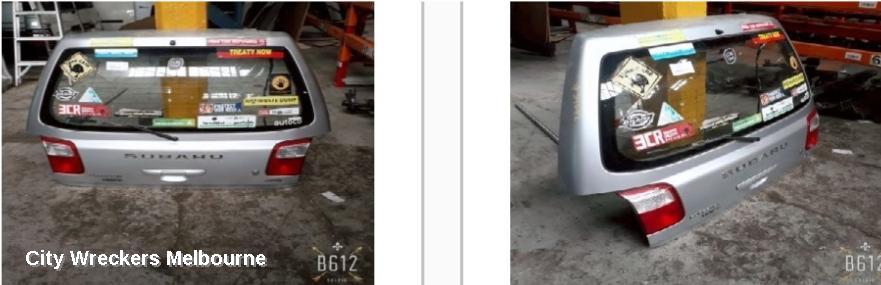 SUBARU FORESTER BOOTLID/TAILGATE, TAILGATE, NON SPOILER TYPE, VIN JF2SF5, 01/2000 - 06/2002 - Image 1
