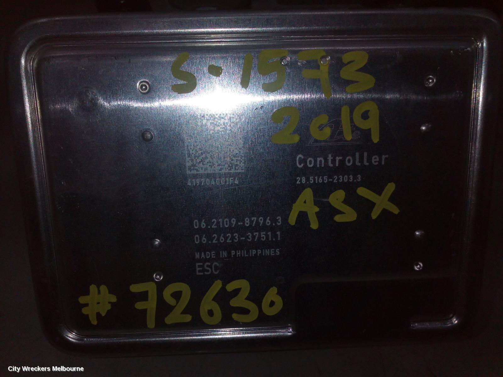 MITSUBISHI ASX ABS PUMP/MODULATOR, XA-XC, P/N 4670B707, 07/2010 ONWARDS - Image 1