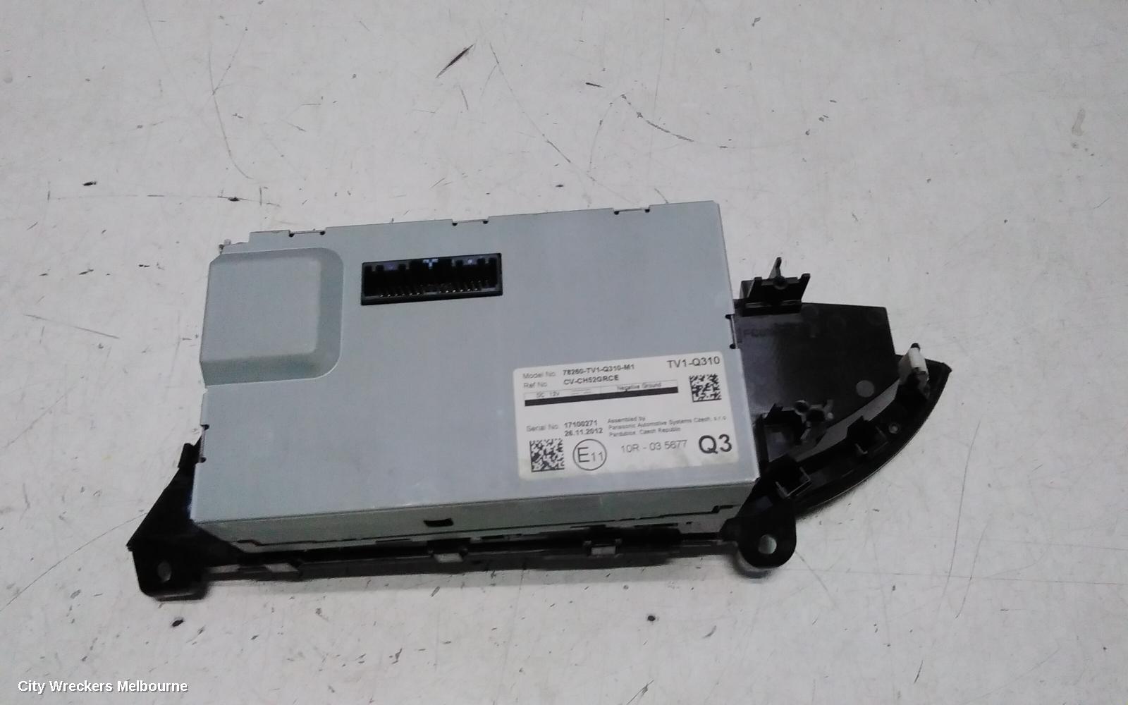 HONDA CIVIC INSTRUMENT CLUSTER, UPPER DISPLAY CLUSTER (LH SIDE), 9TH GEN, HATCH, 02/2012 - 04/2016 - Image 3
