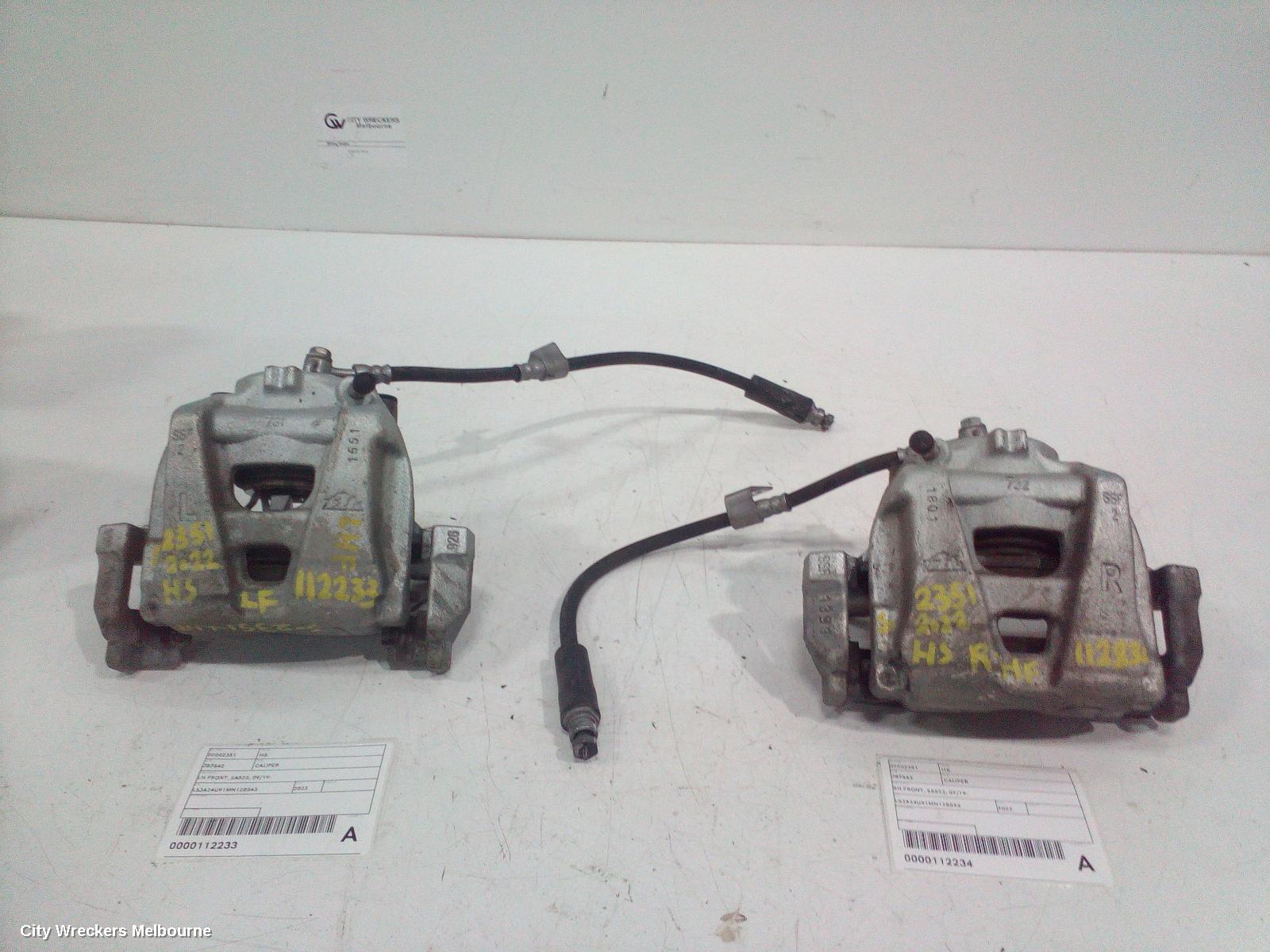 MG HS CALIPER, LH FRONT, SAS23, 09/2019 ONWARDS - Image 3