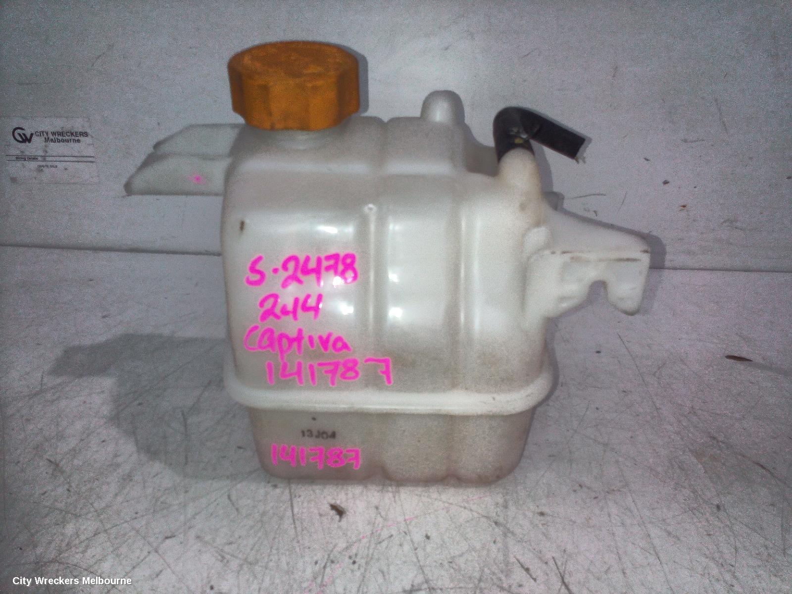 HOLDEN CAPTIVA OVERFLOW BOTTLE, CG, DIESEL/PETROL, 02/2011 - 06/2018 - Image 2