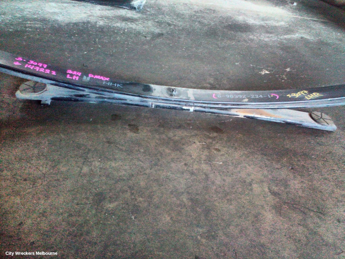 ISUZU DMAX REAR LEAF SPRING, RG, LH SIDE, STANDARD HEIGHT, 07/2020 ONWARDS - Image 3