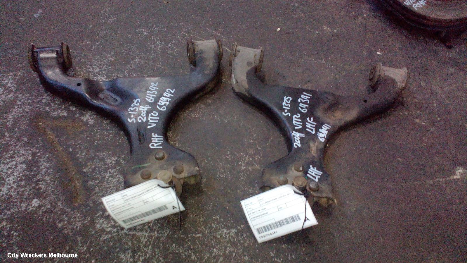 MERCEDES VITO RIGHT FRONT LOWER CONTROL ARM, 638 VAN 02/1998 - 12/2004 - Image 2