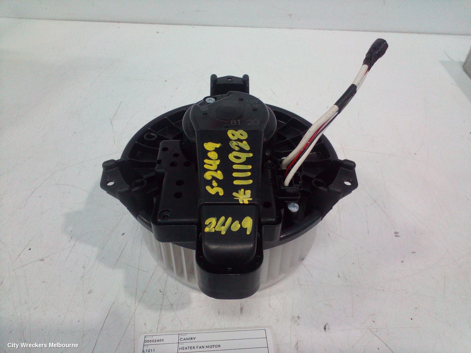 TOYOTA CAMRY HEATER FAN MOTOR, XV40, 06/2006 - 02/2012 - Image 1