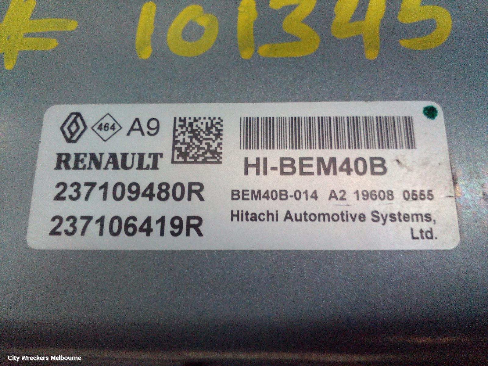 RENAULT KALEOS ECU, ENGINE ECU, 2.5, PETROL, ECU ONLY, XZG, 05/2016 ONWARDS - Image 1