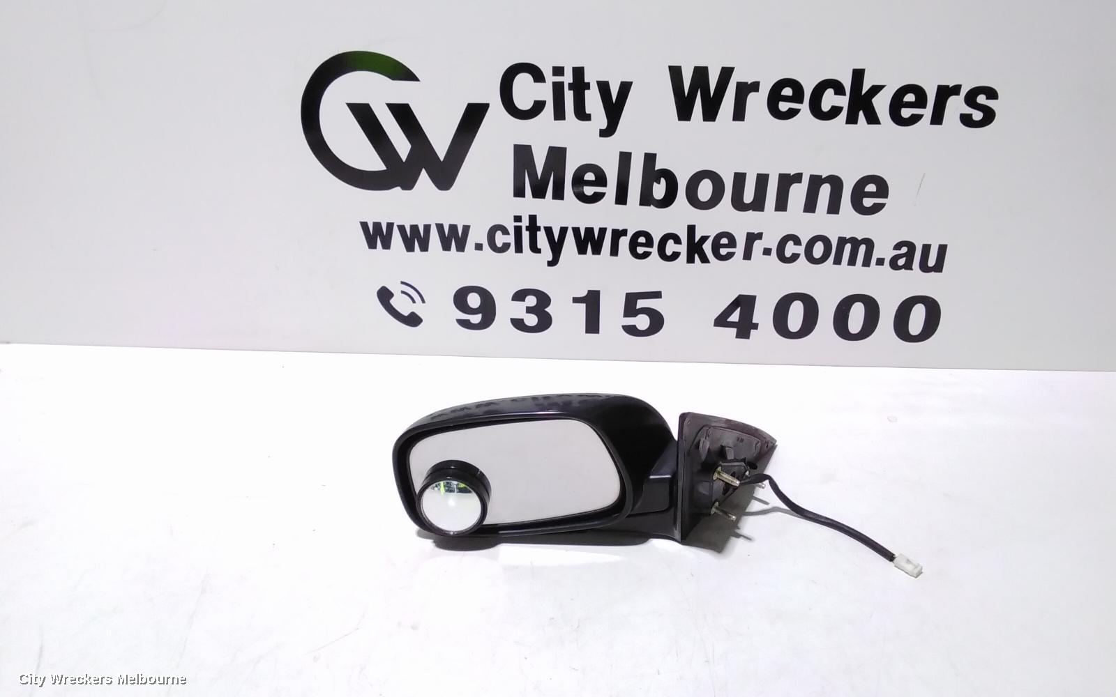 TOYOTA CAMRY LEFT DOOR MIRROR, SK36, BLACK, 08/2002 - 05/2006 - Image 1