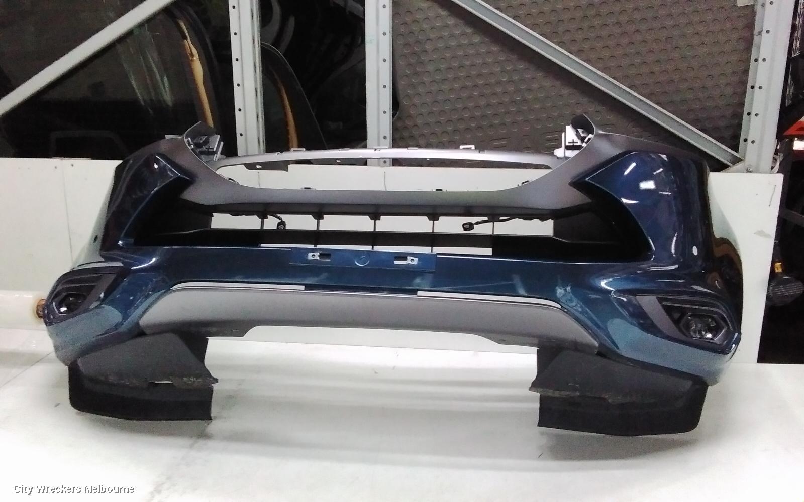 ISUZU MU-X FRONT BUMPER, 2ND GEN, BUMPER BAR, W/ PARKING SENSOR TYPE, GREY INSERT, 01/2022 ONWARDS - Image 2