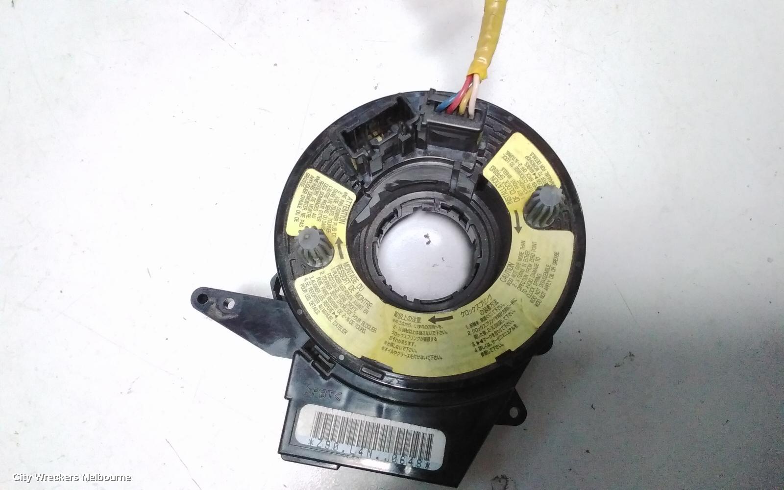 MAZDA 3 AIRBAG MODULE/SENSOR, CLOCKSPRING, TWO PLUG AIRBAG TYPE, BK, 10/2003 - 04/2009 - Image 2