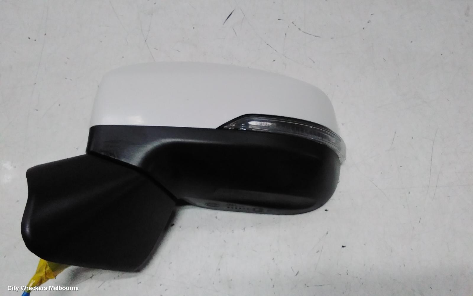 SUBARU FORESTER LEFT DOOR MIRROR, SK, W/ POWER FOLD, NON MEMORY, NON AUTO DIP, NON CAMERA TYPE, COLOUR CODED, 08/2018 - 11/2024 - Image 1