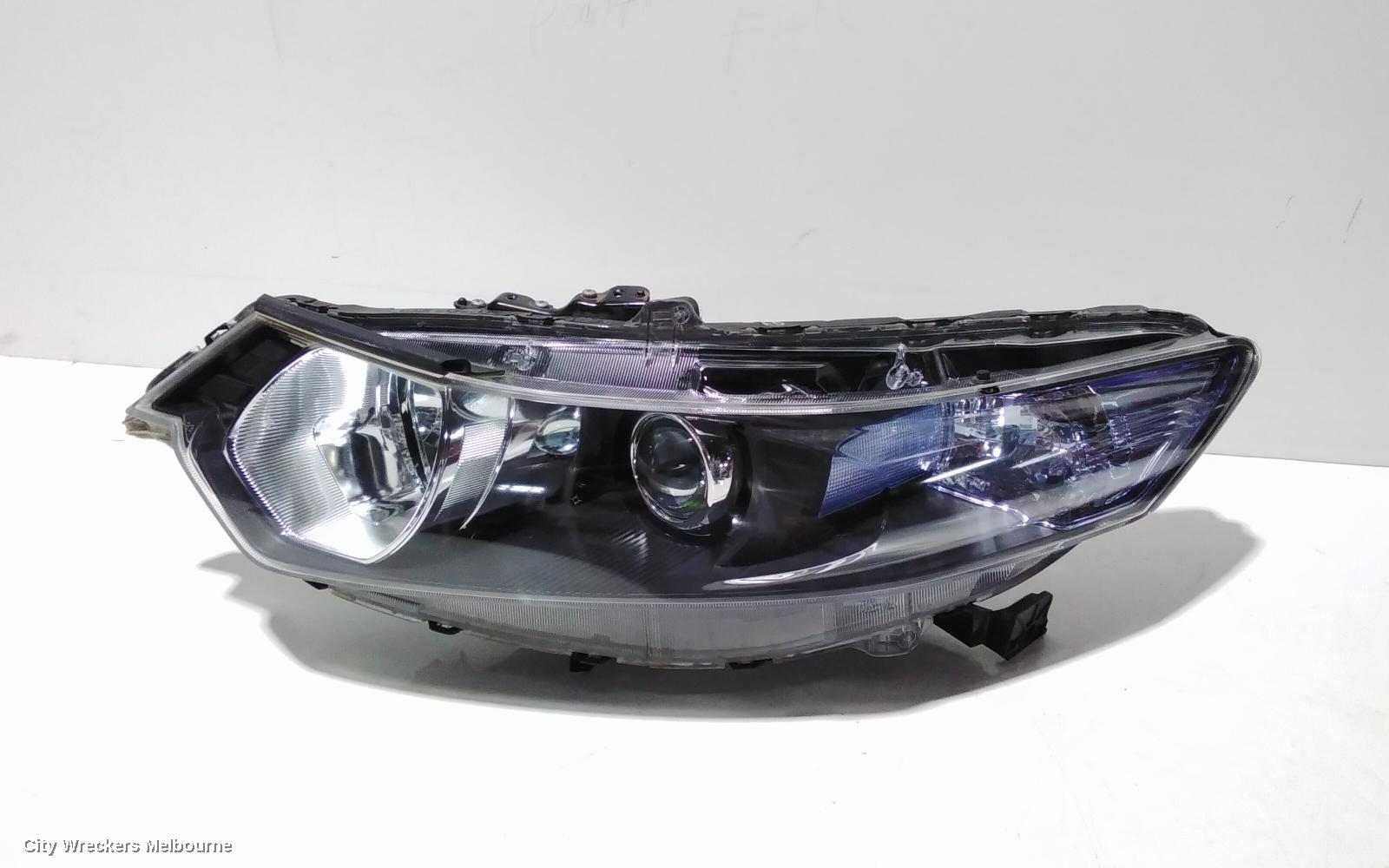 HONDA ACCORD LEFT HEADLAMP, 8TH GEN, EURO (VIN JHMCU), HALOGEN TYPE, 07/2011 - 12/2015 - Image 1
