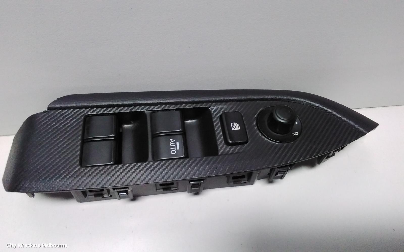 MAZDA CX3 PWR DR WIND SWITCH, RH FRONT (MASTER SWITCH), DK, 03/2015 - 01/2017 - Image 2