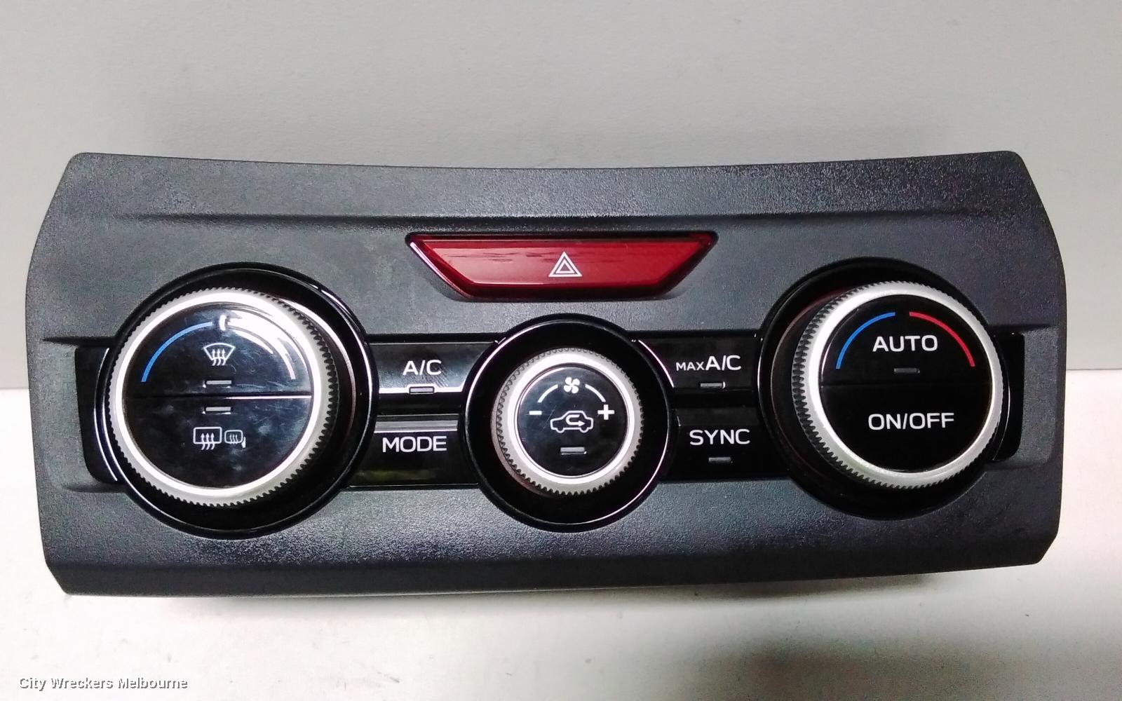 SUBARU IMPREZA HEATER/AC CONTROLS, G5, DUAL ZONE CLIMATE CONTROL TYPE, 11/2016 ONWARDS - Image 2