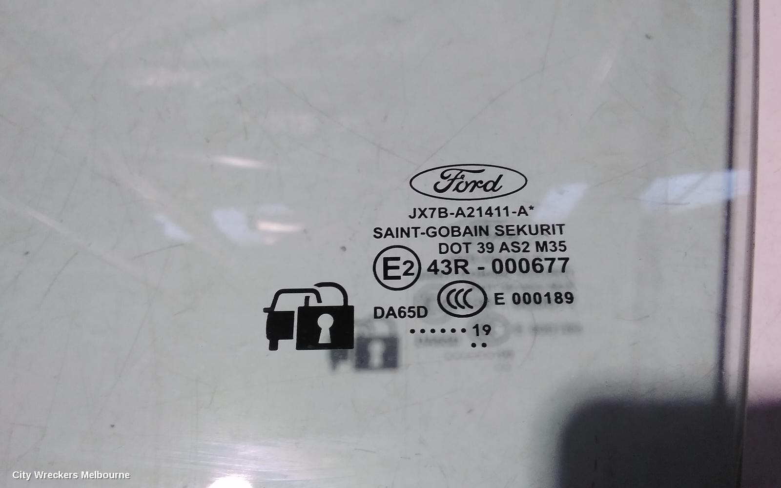 FORD FOCUS LEFT FRONT DOOR WINDOW, SA, 10/2018 - 12/2024 - Image 2