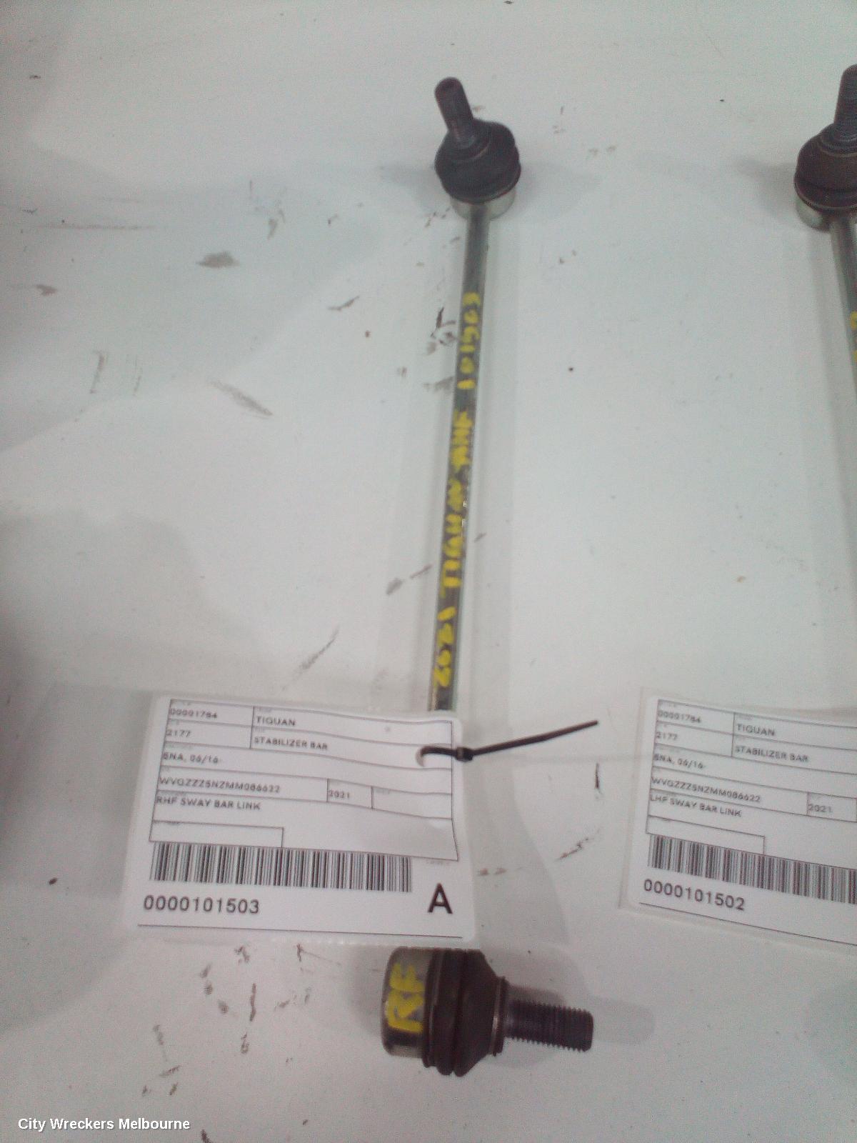 VOLKSWAGEN TIGUAN STABILISER BAR, 5NA, FRONT SWAY BAR LINK (RH SIDE), 06/2016 - 02/2024 - Image 2