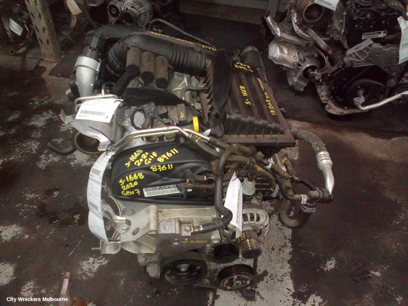 VOLKSWAGEN GOLF ENGINE, PETROL, 1.4, TURBO, GEN 7, CZDA CODE, 07/2015 - 08/2020 - Image 2