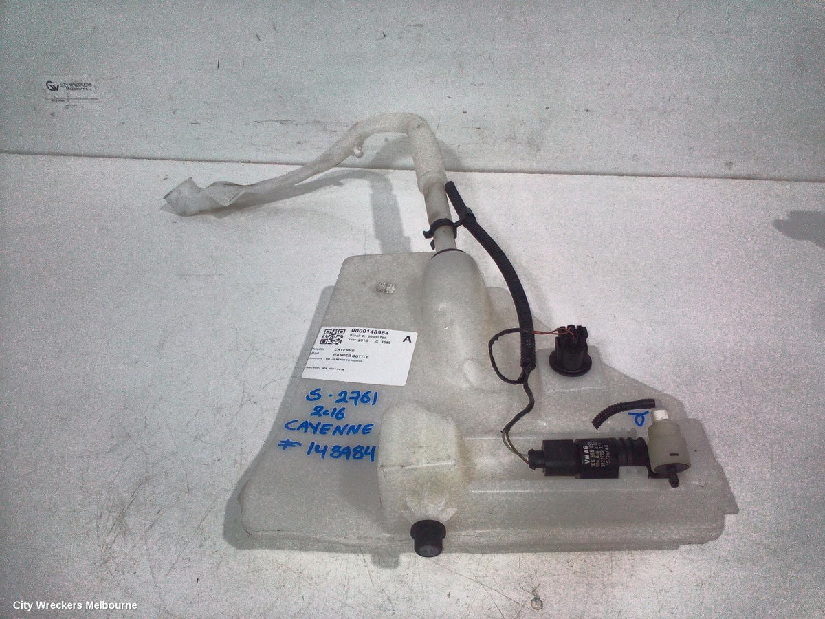 PORSCHE CAYENNE WASHER BOTTLE, 92A, 07/2010 - 04/2018 - Image 1
