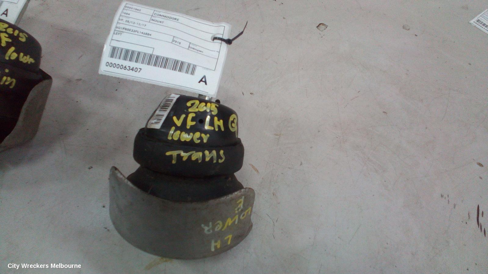 HOLDEN COMMODORE MOUNT, VF, 05/2013 - 12/2017 - Image 2