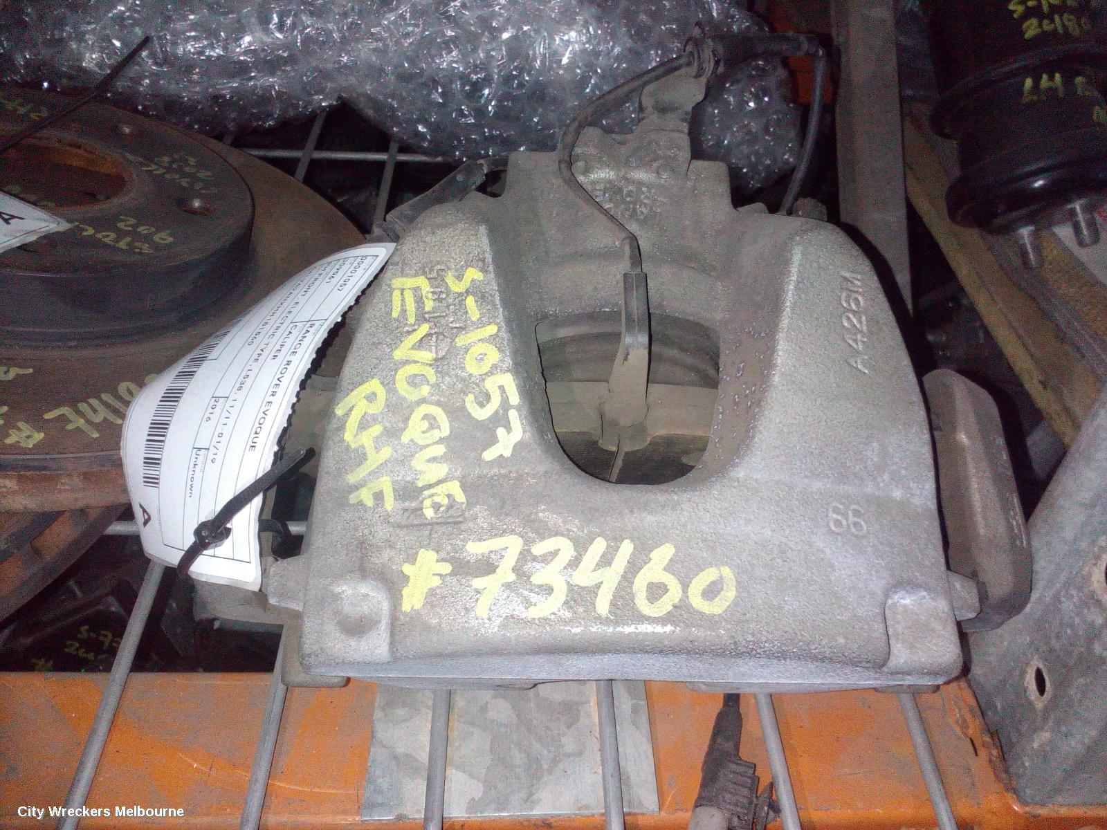 LAND ROVER RANGEROVER EVOQUE CALIPER, RH FRONT, L538, 300MM, 11/2011 - 01/2019 - Image 3