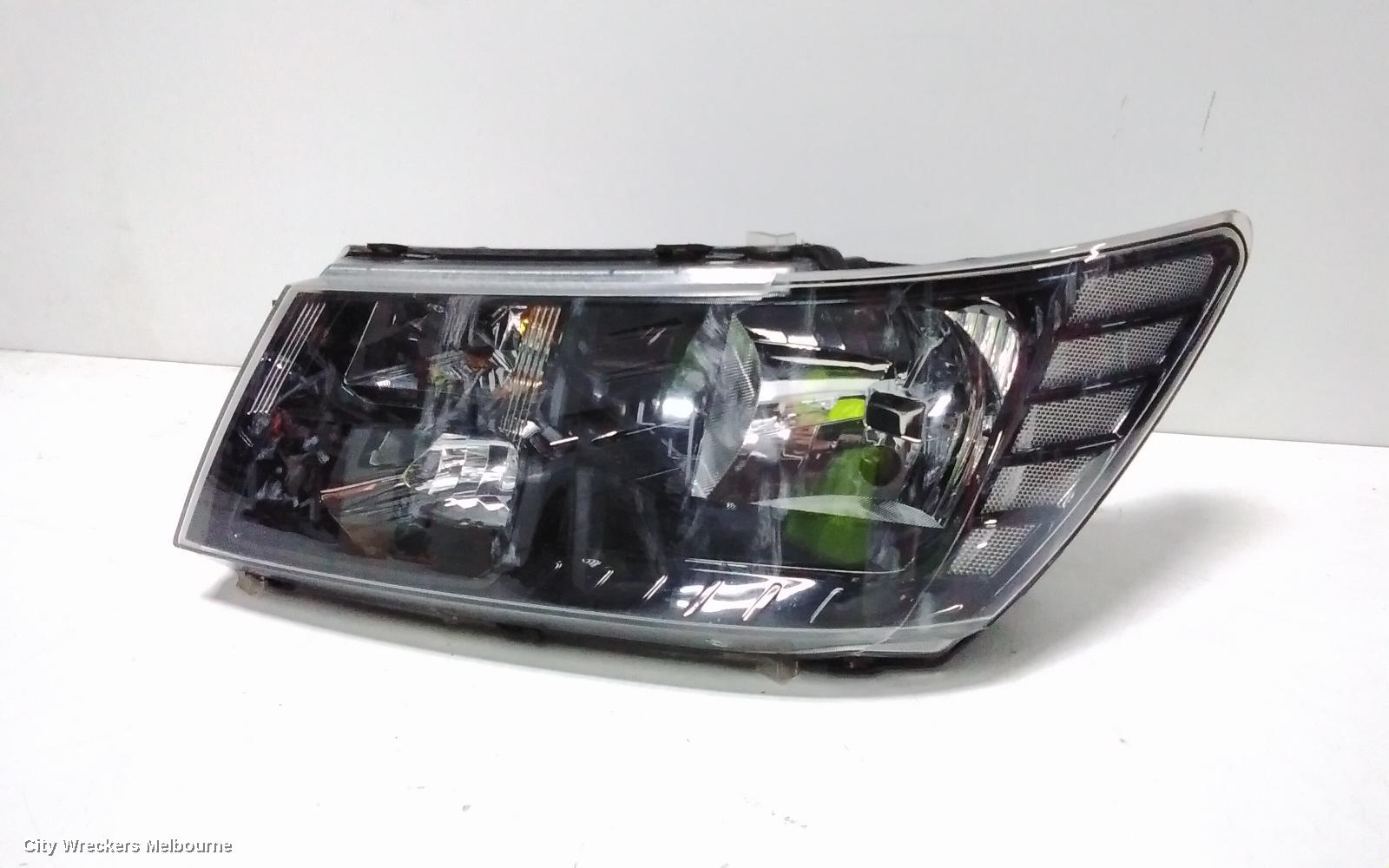 FIAT FREEMONT LEFT HEADLAMP, JC, BLACK INSERT, 04/2013 - 01/2017 - Image 2