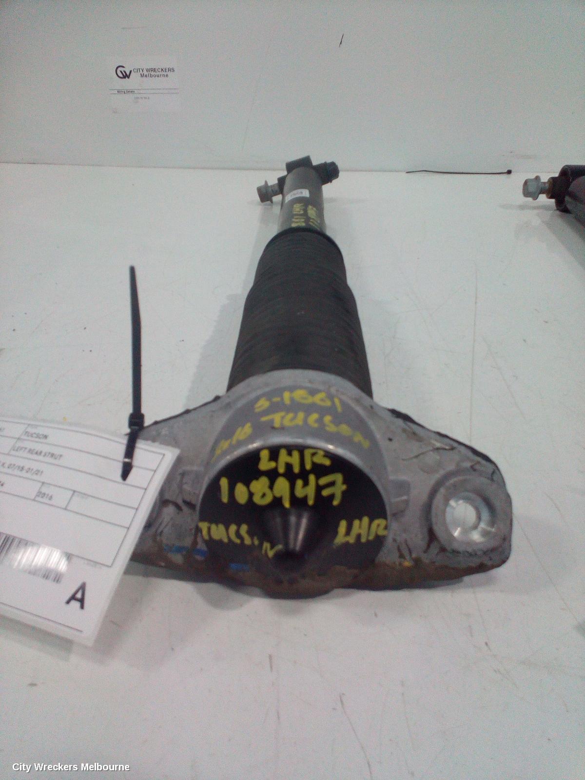 HYUNDAI TUCSON LEFT REAR STRUT, TL, 2WD, ACTIVE X, 07/2015 - 01/2021 - Image 1