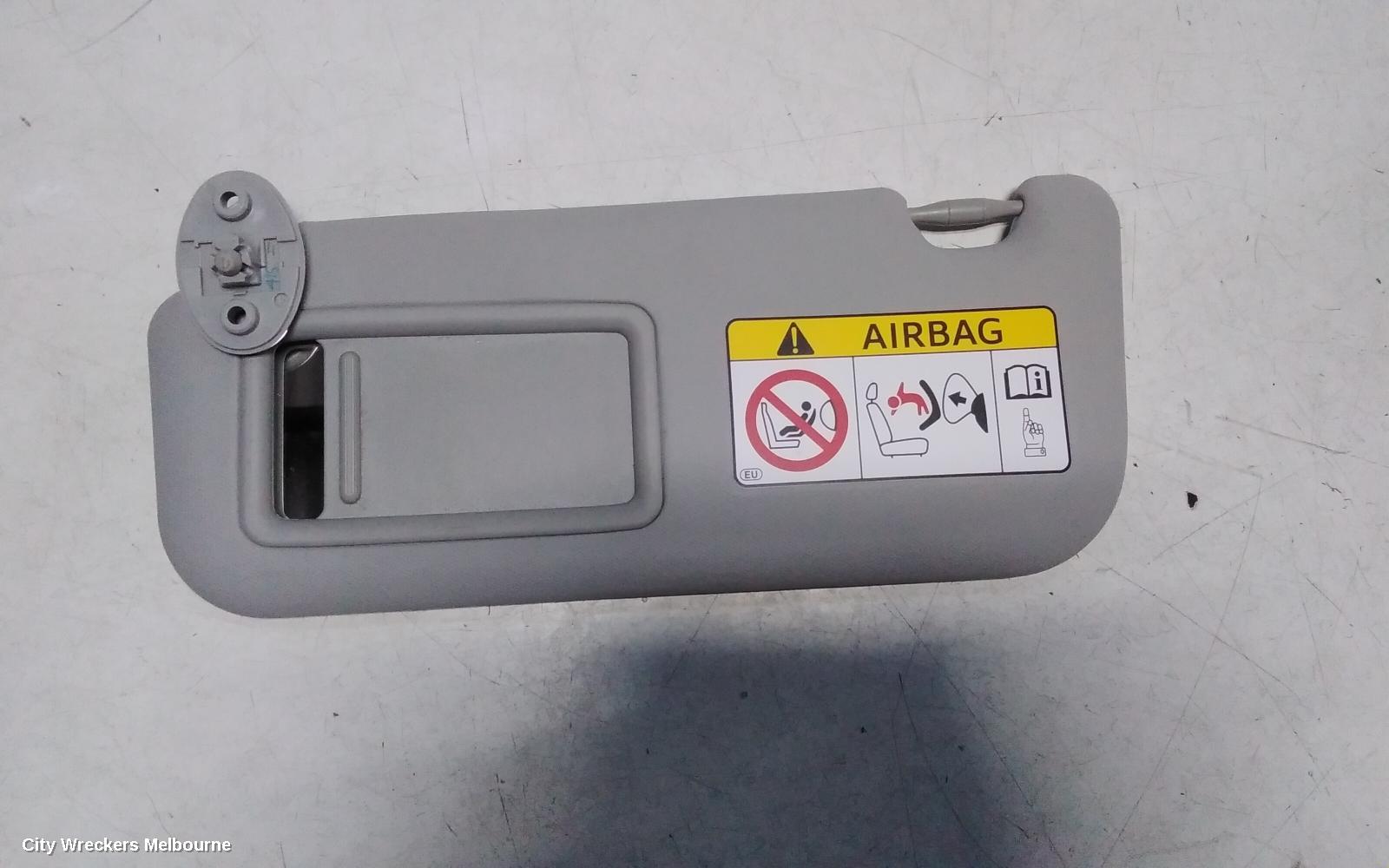 TOYOTA COROLLA SUNVISOR, ZRE182R, LH SIDE, 10/2012 - 06/2018 - Image 2
