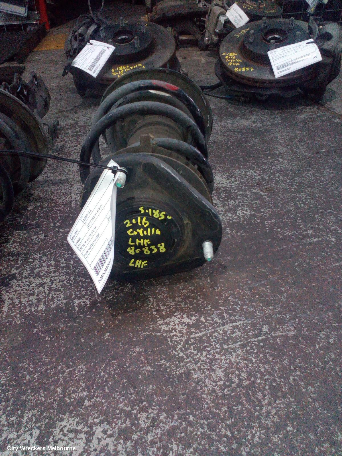 TOYOTA COROLLA LEFT FRONT STRUT, ZRE182R, 03/2015 - 06/2018 - Image 1