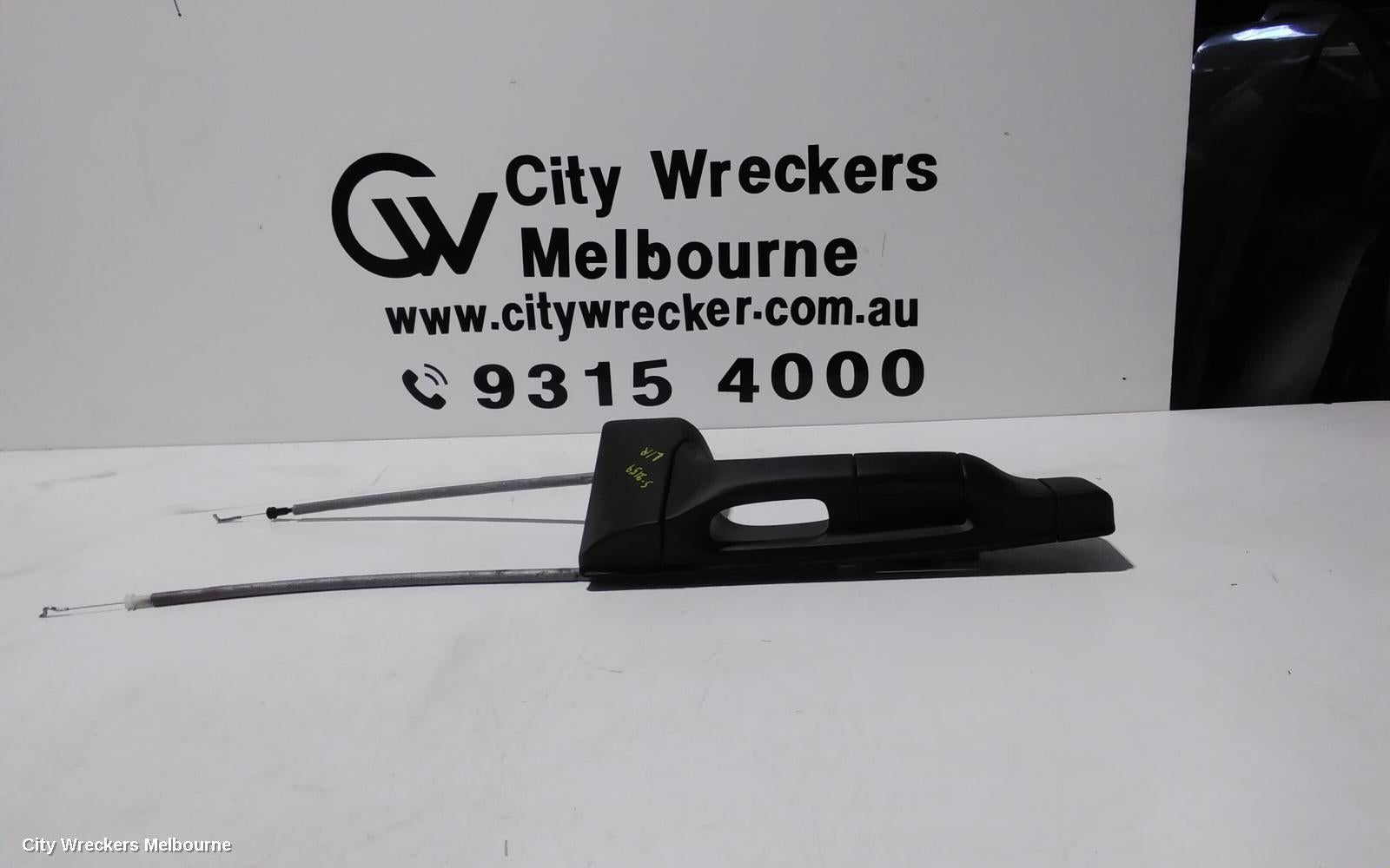 MERCEDES VITO DOOR HANDLE, 447, LH REAR, INNER, BLACK, 03/2015 ONWARDS - Image 2